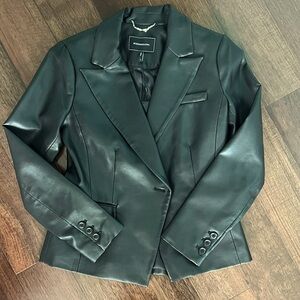 🖤 BCBG PU Leather Jacket New with Tags Size Small